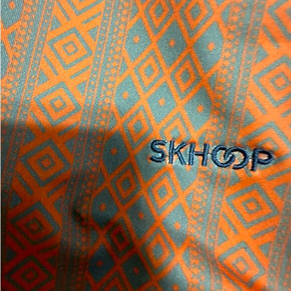 SKhoop Josefin Performance Wear Dress in Orange and Tan, Size XS - Picture 3 of 9